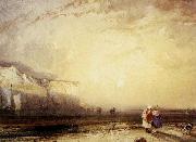 Richard Parkes Bonington, Sunset in the Pays de Caux